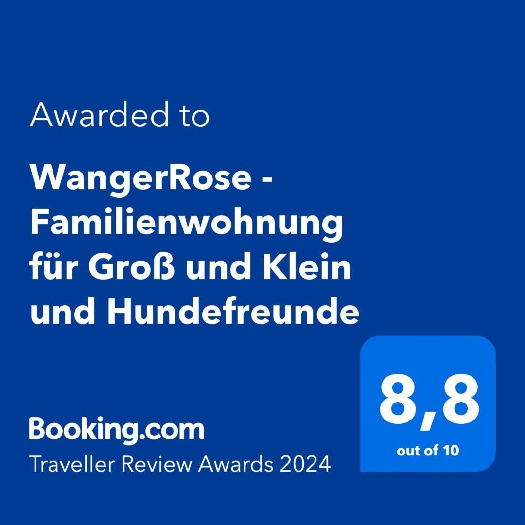 Wangerrose - Familienwohnung Fuer Gross Und Klein Und Hundefreunde Wangerooge Εξωτερικό φωτογραφία