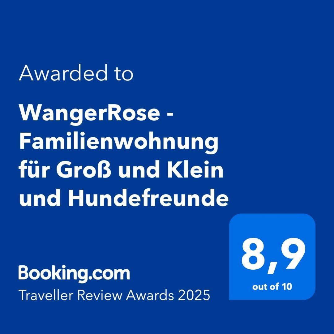 Wangerrose - Familienwohnung Fuer Gross Und Klein Und Hundefreunde Wangerooge Εξωτερικό φωτογραφία